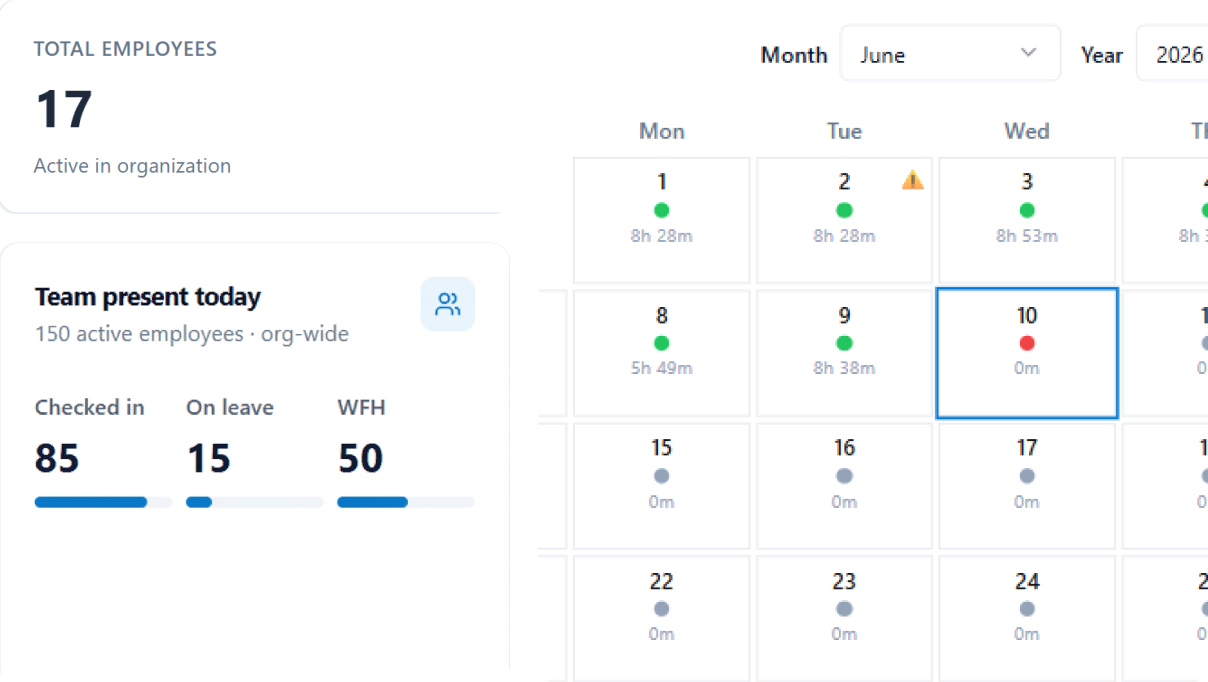 Peyqo Attendance — Track Attendance in Real Time