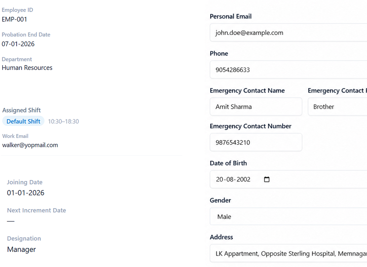Peyqo employee self-service portal