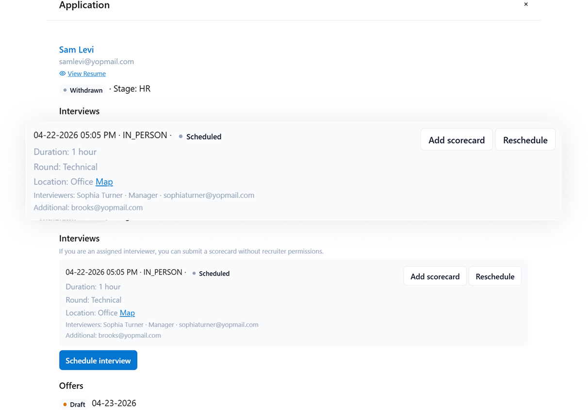 Peyqo Hiring & Onboarding — Streamline Interviews and Hiring Decisions