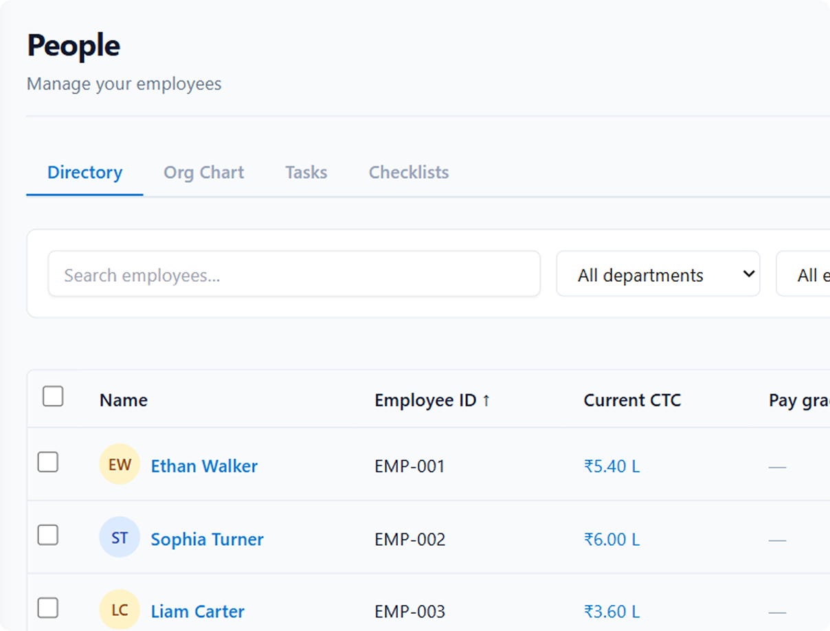 Peyqo people directory preview